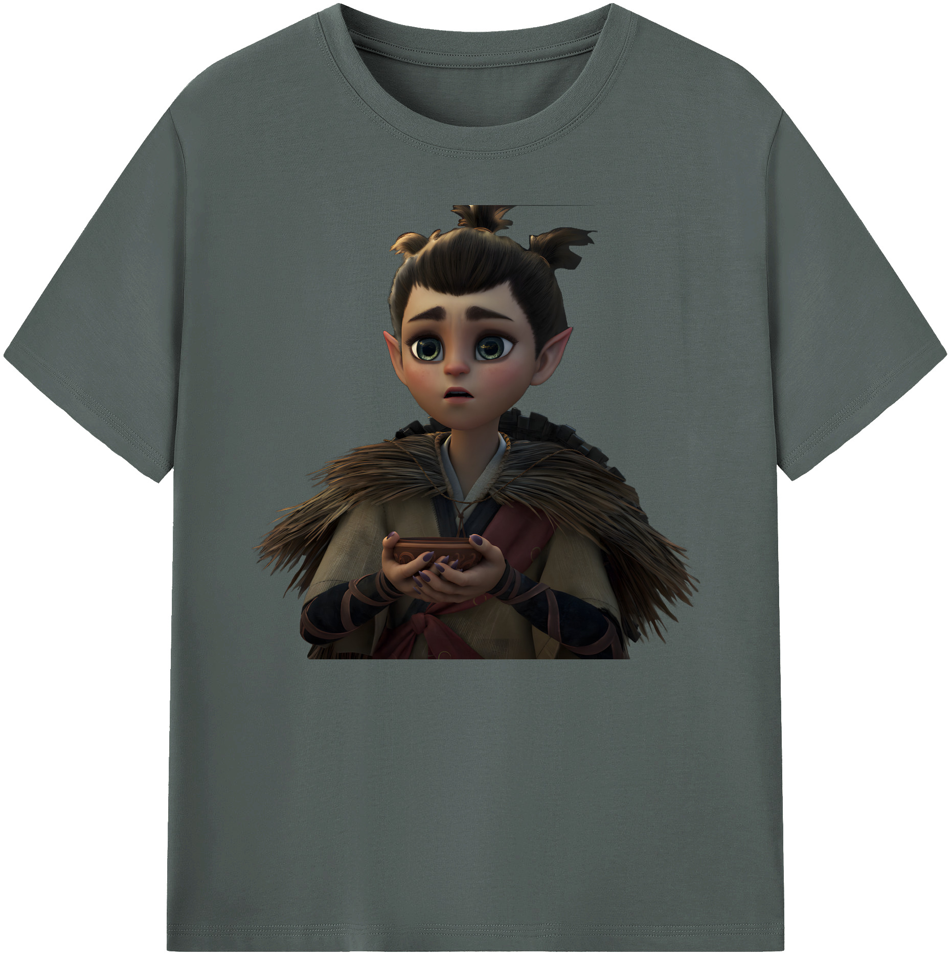 （画像用） Ne Zha 2 ナタ 魔童の大暴れ 綿100％ メンズ半袖Tシャツ｜肌触りやわらか＆通気性